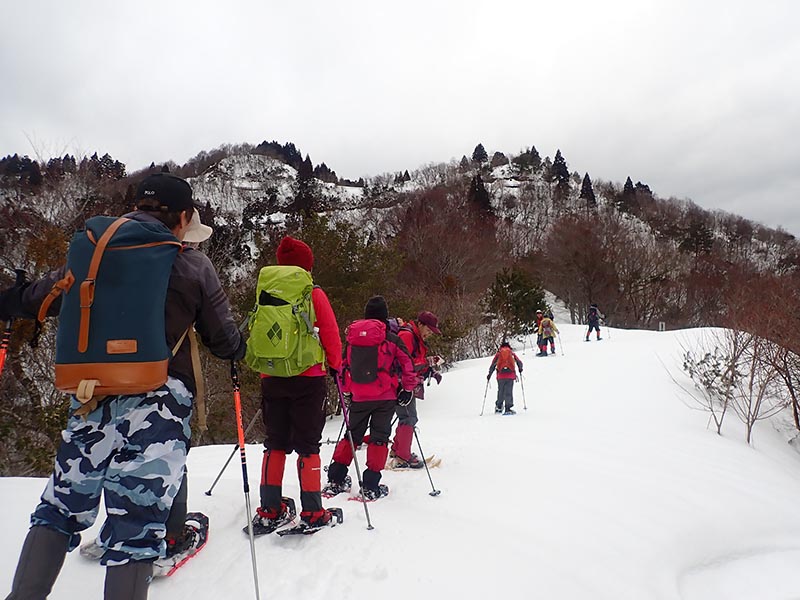 3.目指す峠方面