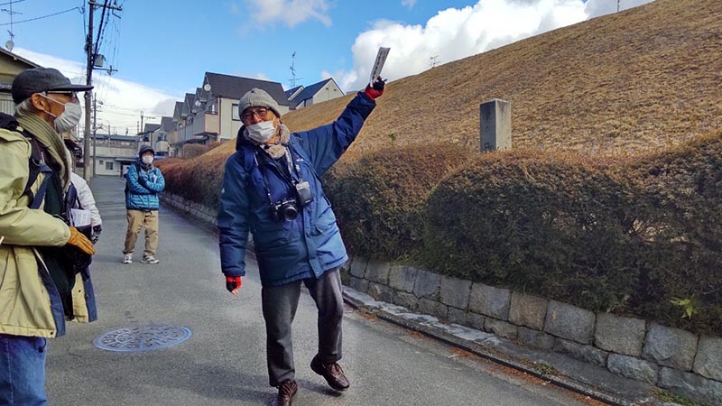 13.御土居説明・Ｈさん