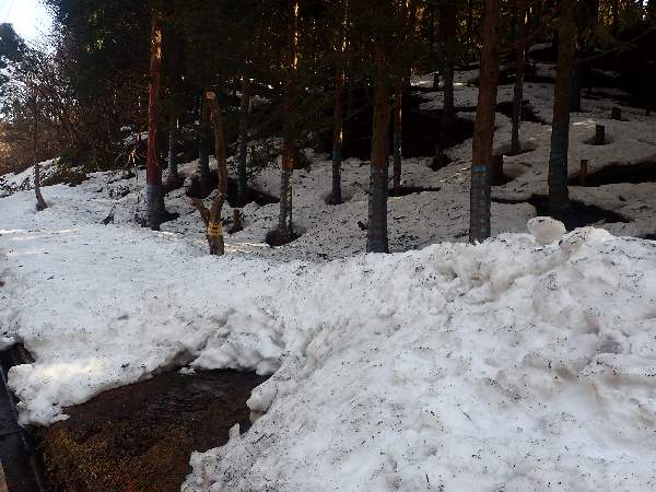 1.登山取り付き