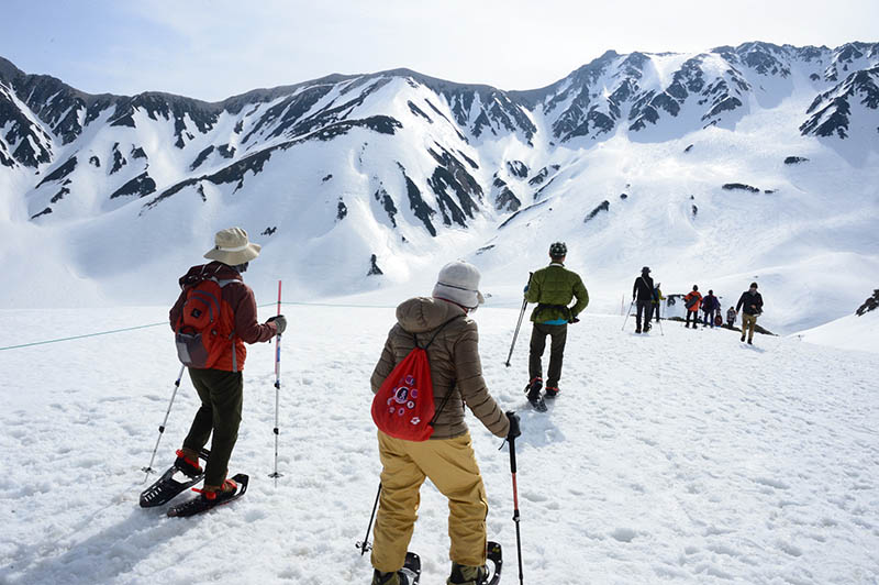 8.スノーシュー風景