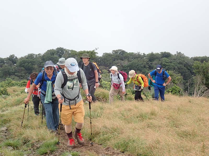 5.ホッケ山に到着
