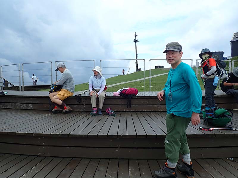 7.山頂テラスでお昼ご飯