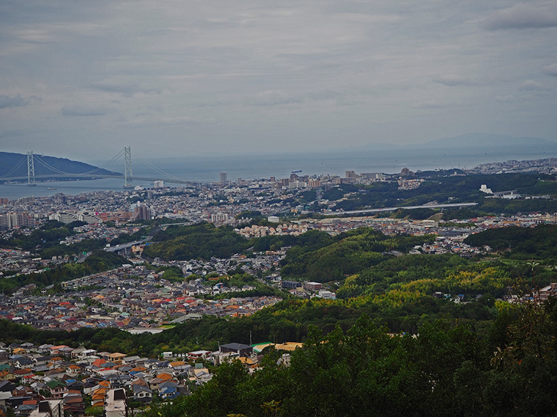 2.栂尾山から明石大橋