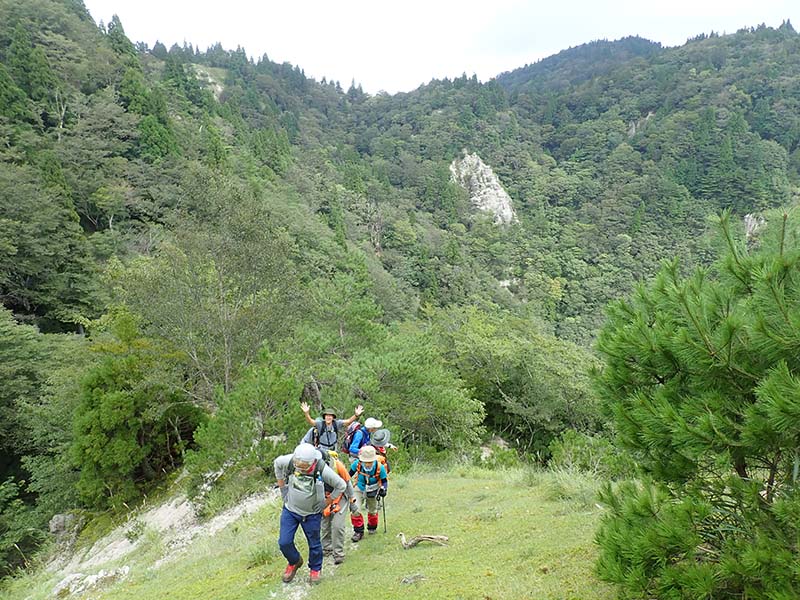 5.涸れ谷を登ってきたぞ！