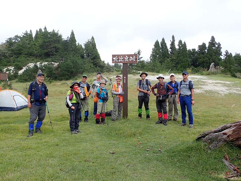 7.北比良峠到着。ご飯だぞ