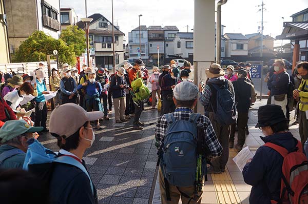 1.嵯峨嵐山駅集合