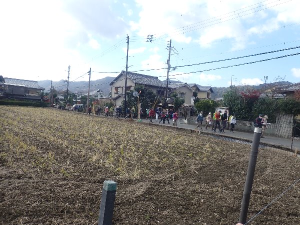 3.住宅地を進む