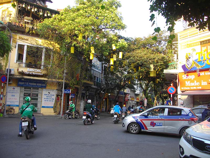 ２.ハノイの旧市街