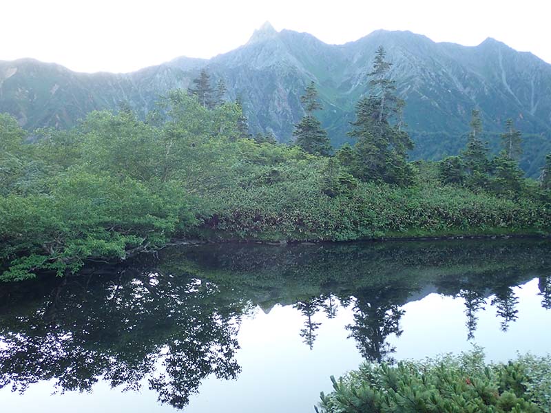 11.28日朝の逆さ槍