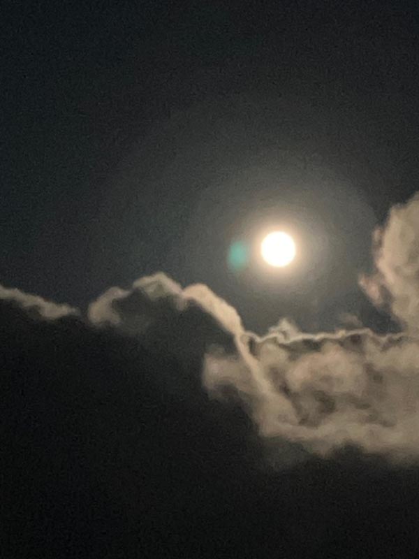 13.北岳山荘から見た中秋の名月