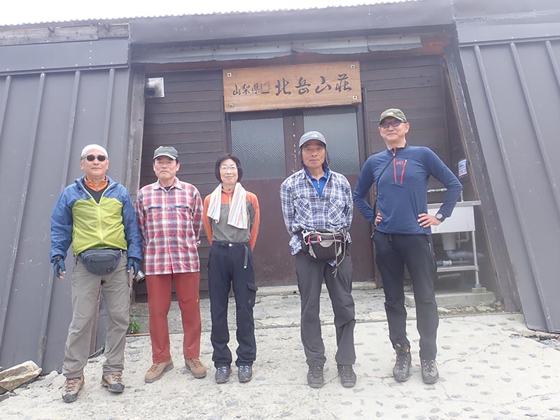 18.北岳山荘に帰ってきた