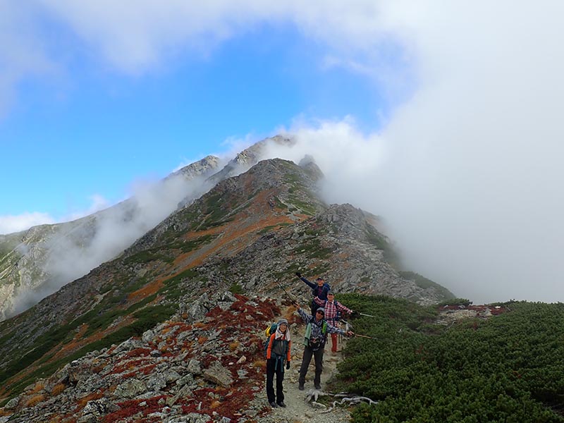 19.北岳が見えてきた