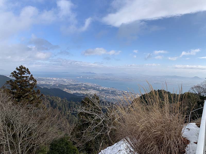 1.ケーブル延暦寺駅からの眺め