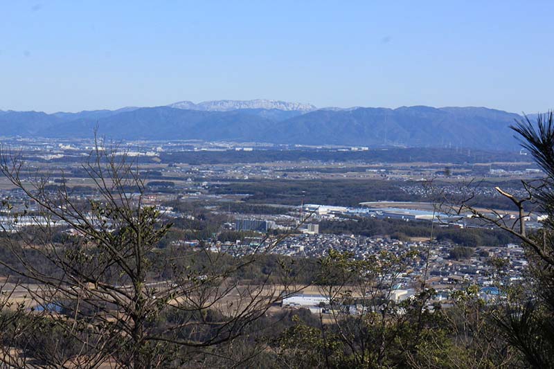 7.鈴鹿北部の山々から