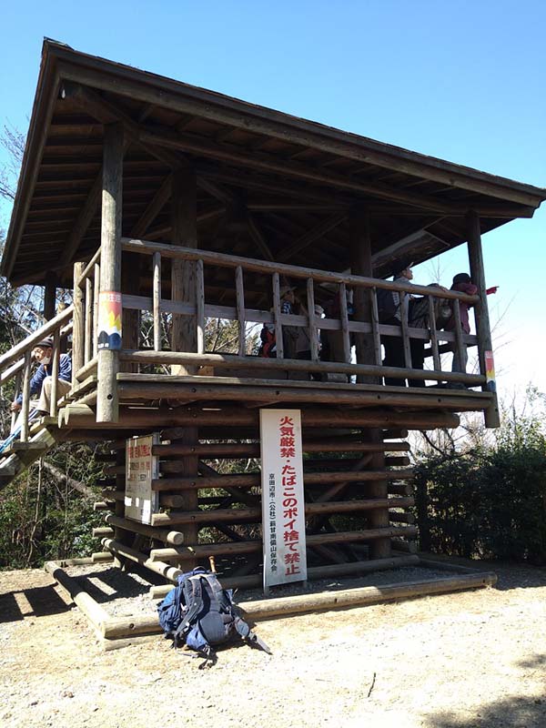 1.展望台で昼食