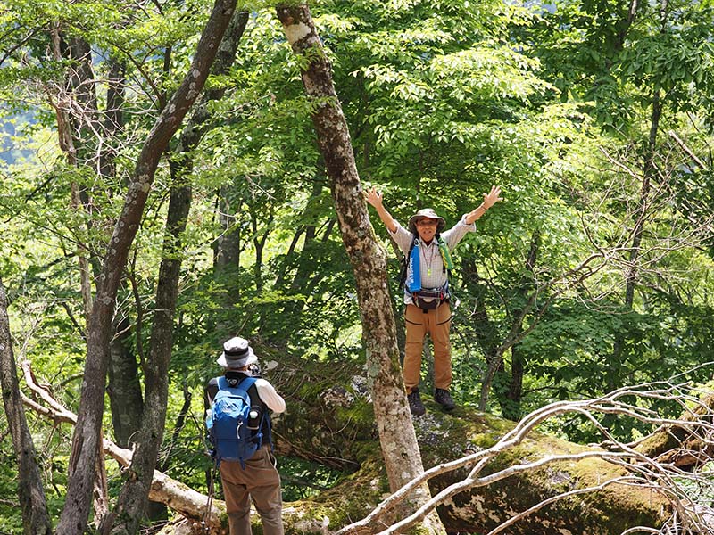 10.岩がなくても登ります