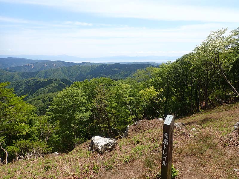 6.山頂から琵琶湖