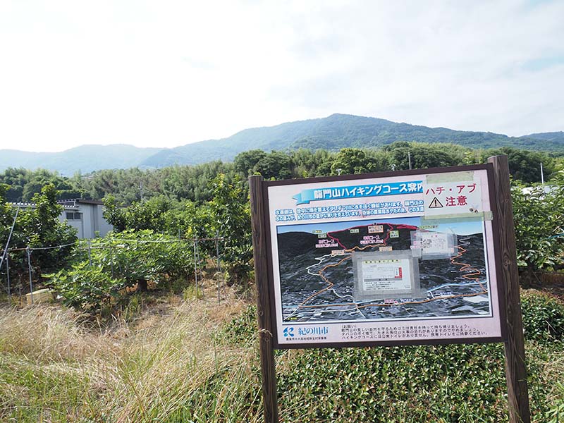 1.入口より山容を見る