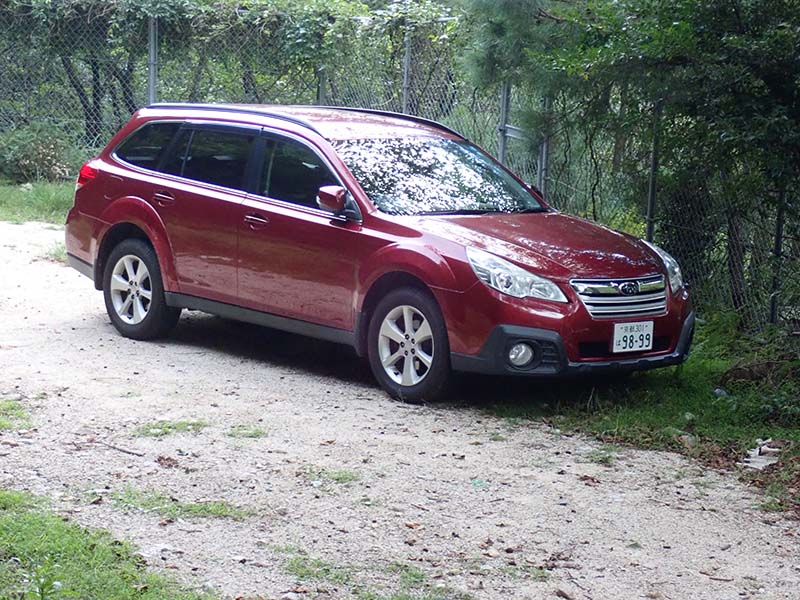 11.レガシーアウトバック・今日を持って引退です。