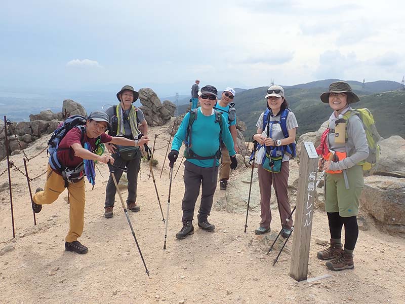 7.明王ノ禿に到着