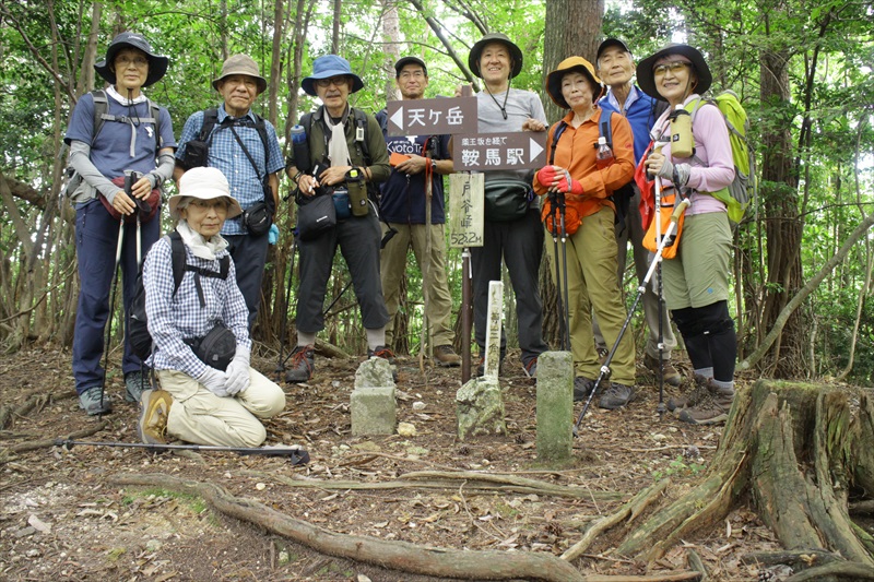 8.本日唯一の三角点　点名「戸谷」