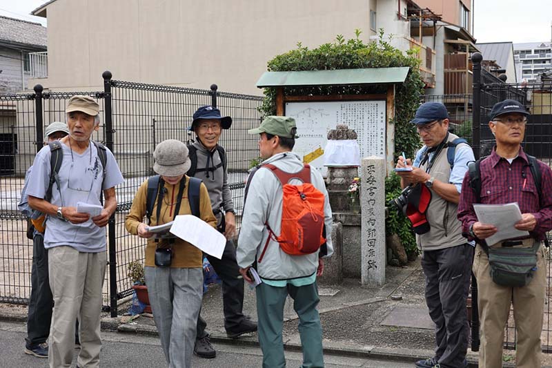 3.平安宮内裏内郭回廊跡