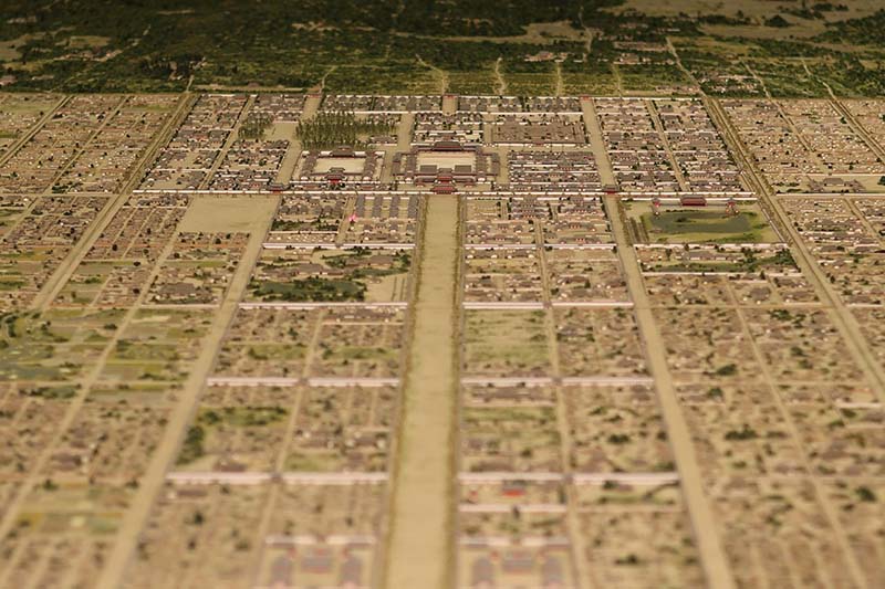 4.平安京復元模型