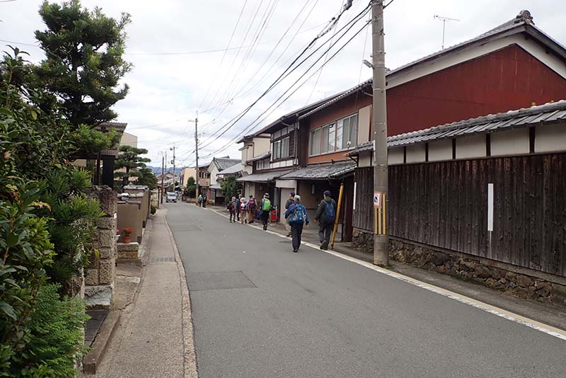 11.旧山陰道　桂の町並み