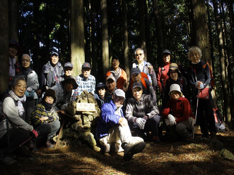 g1.貴船山最高峰独標716m