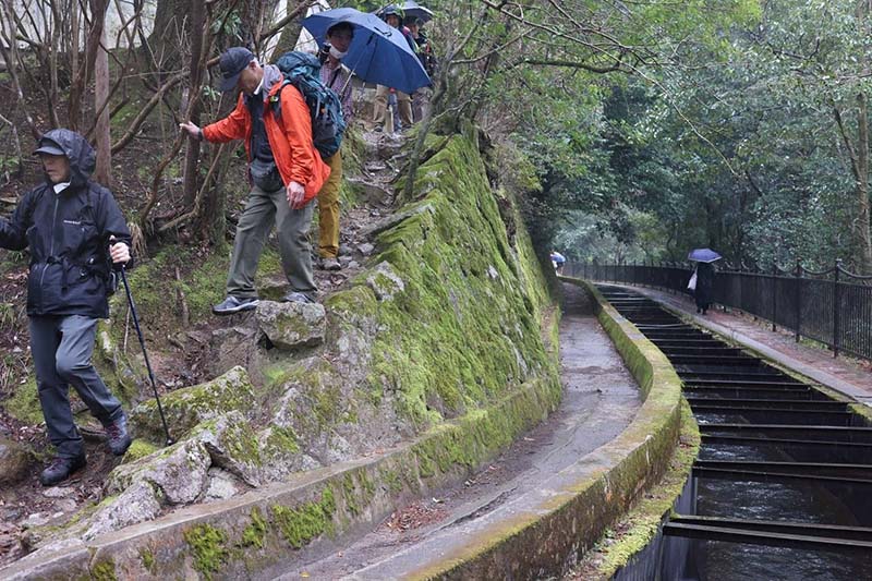 12.疏水まで来ました