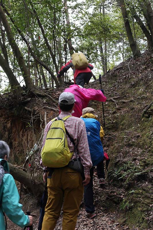 8.御陵峠からの登り